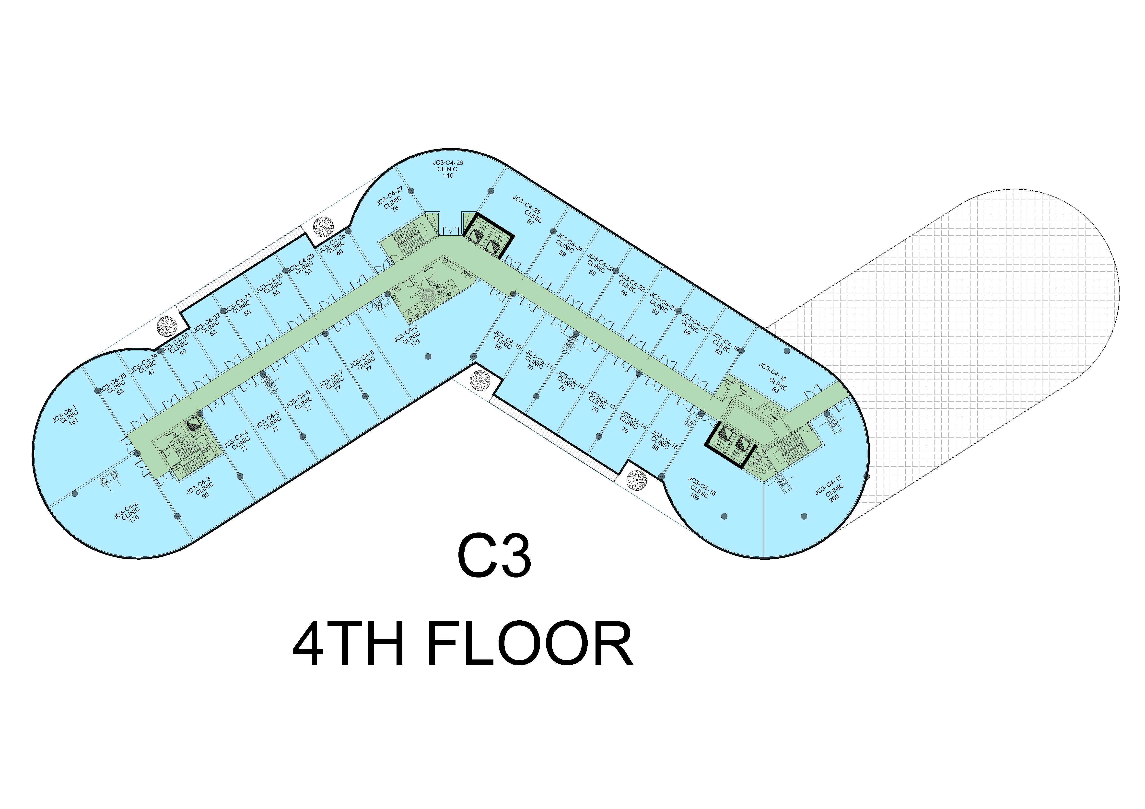Floor plan for  at Jazebeya