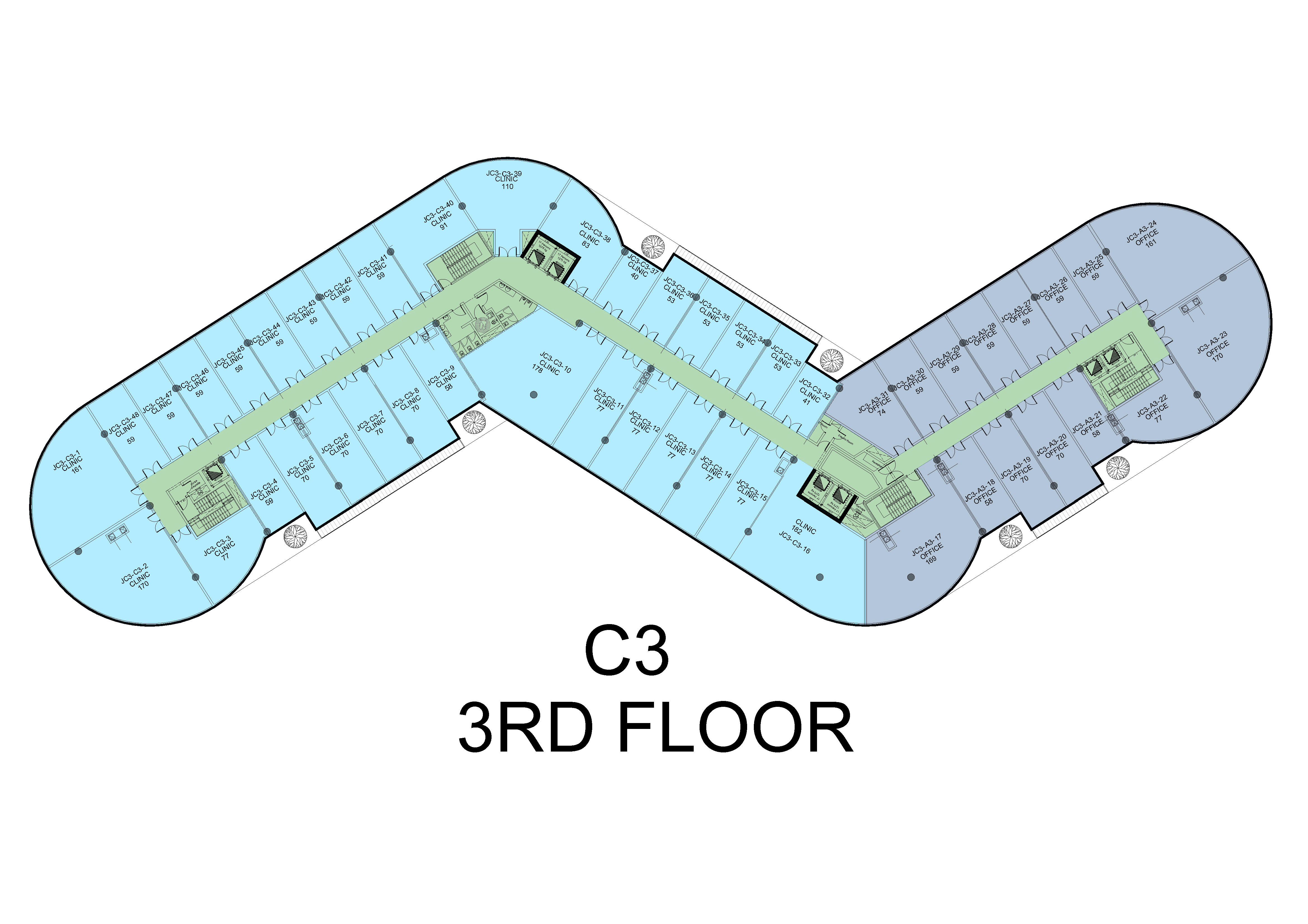 Floor plan for  at Jazebeya