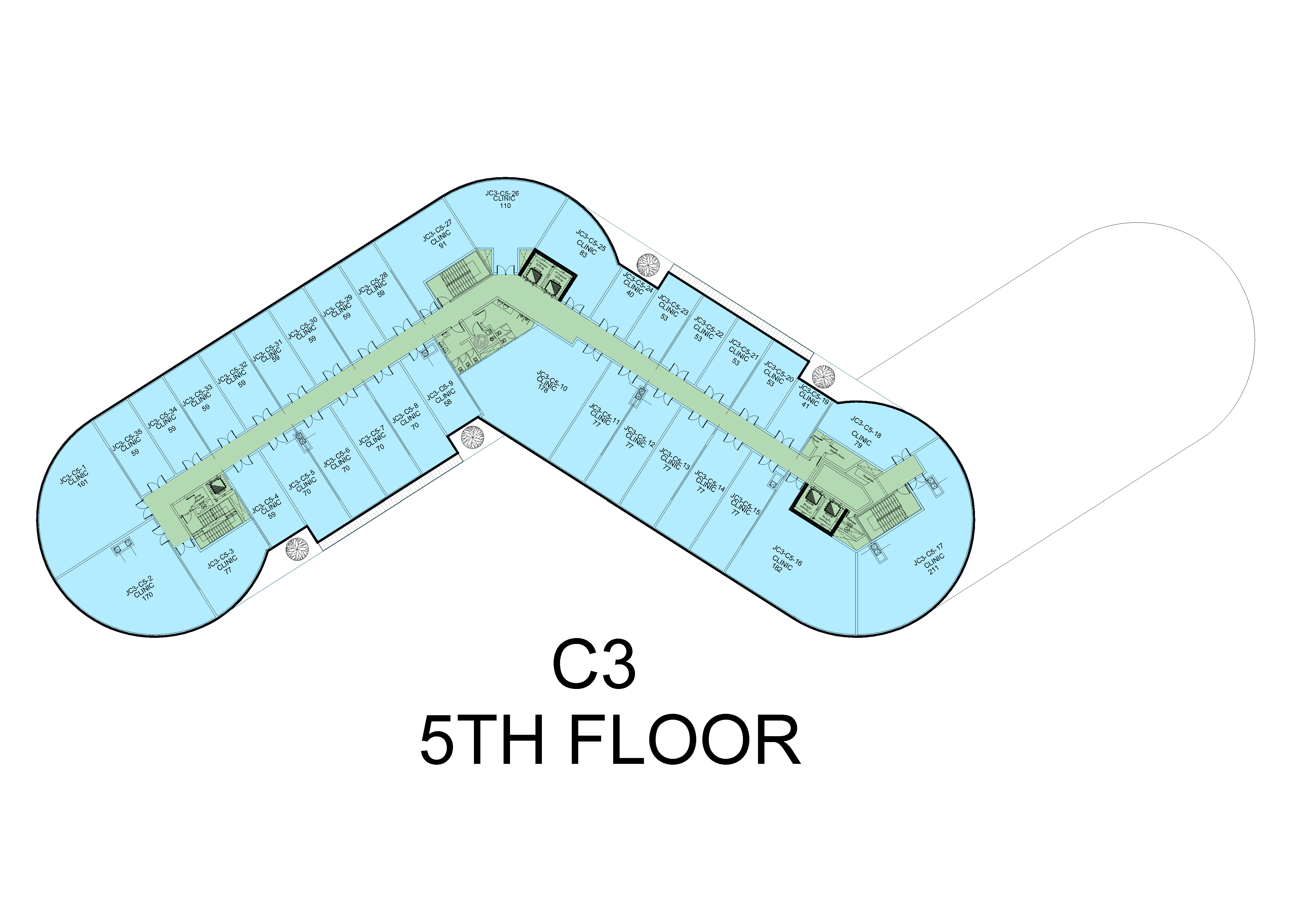 Floor plan for  at Jazebeya