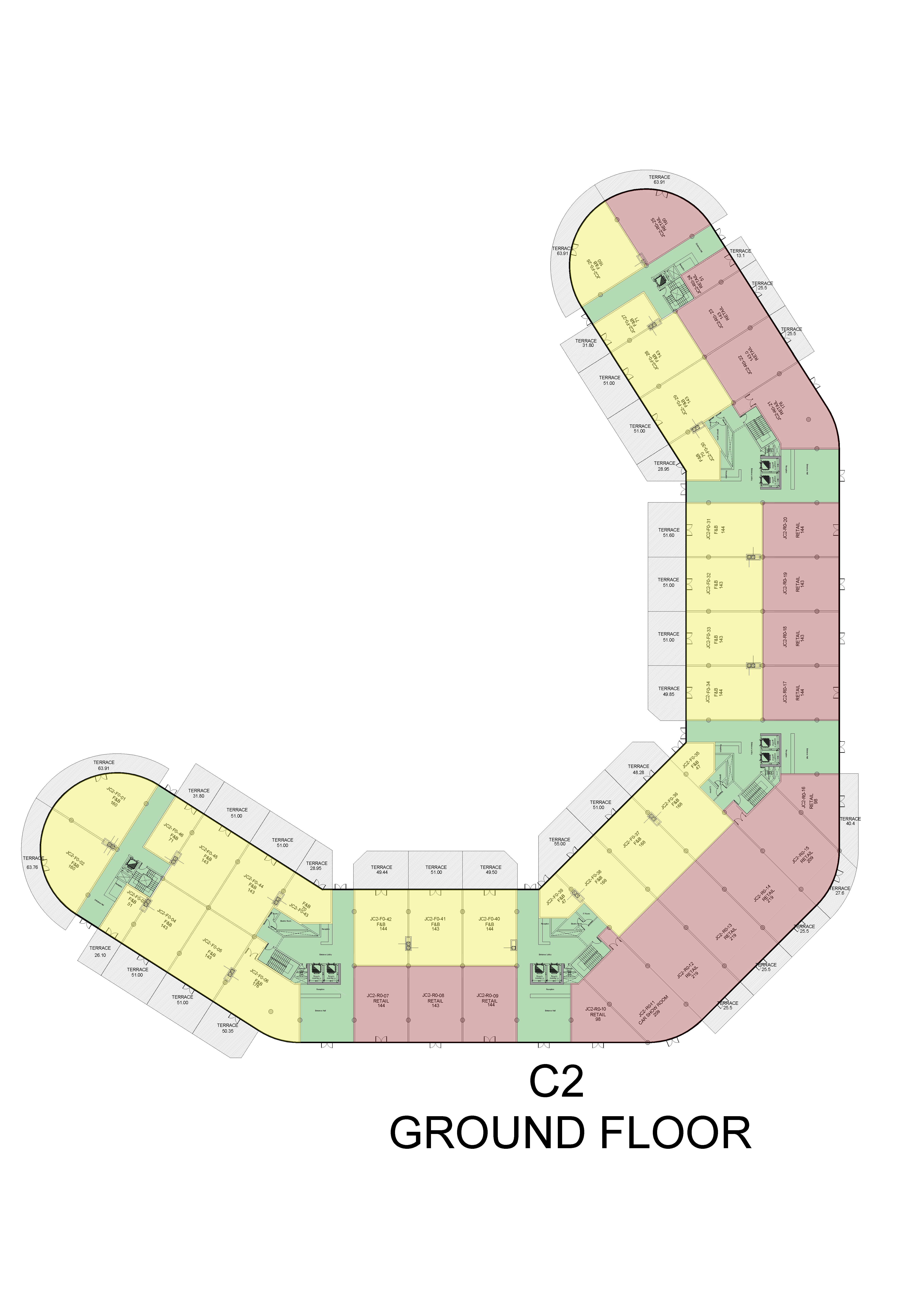 Floor plan for  at Jazebeya