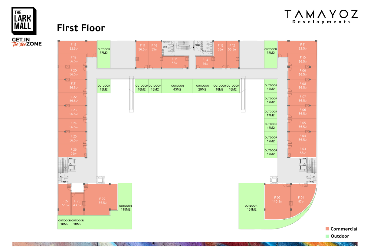 Floor plan for  at The Lark Mall