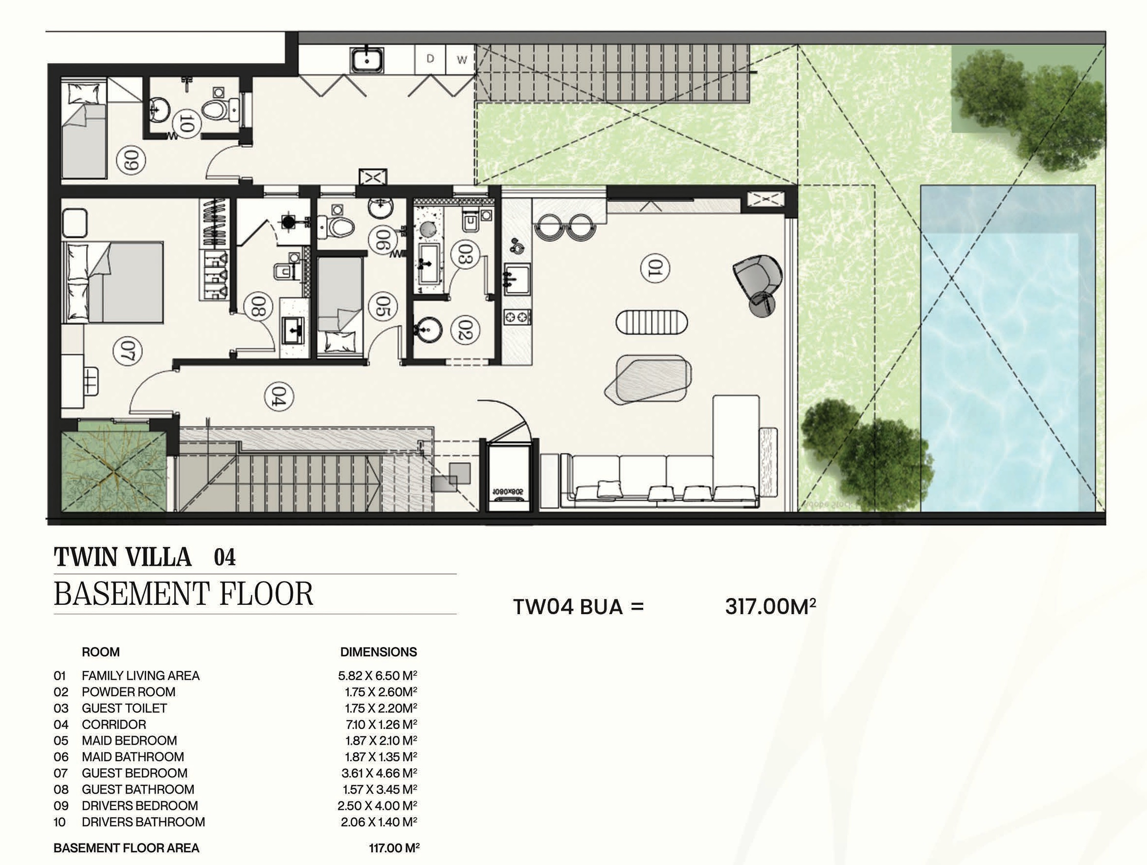 Floor plan for  at Noi