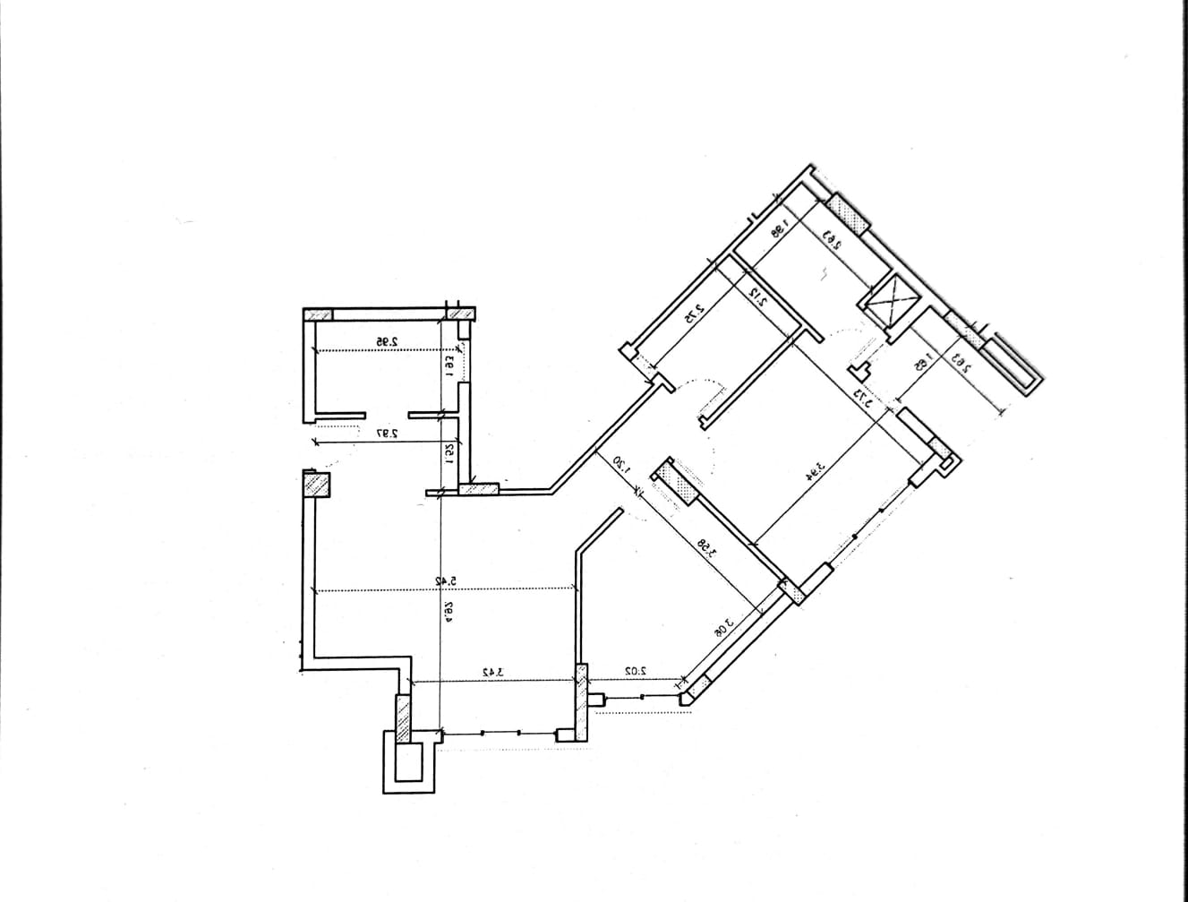 Floor plan for apartment at Al Maqsad Residences