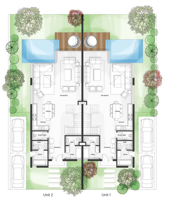 Floor plan for  at Cali Coast Ras El Hekma