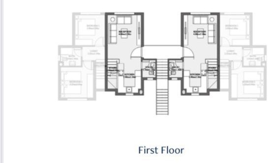 Floor plan for penthouse at LVLS Mountain View