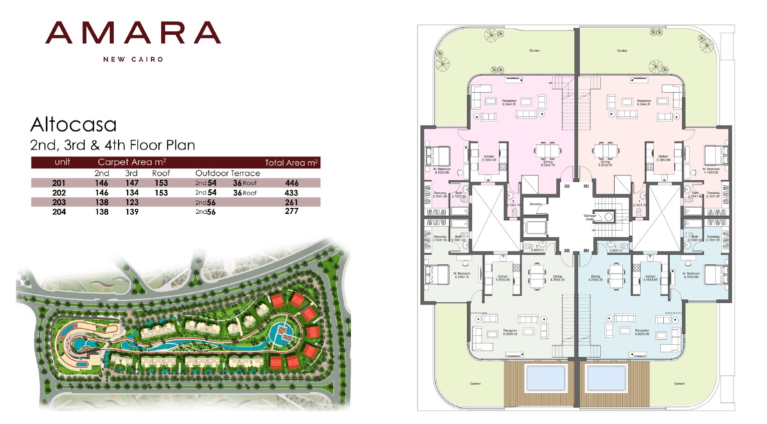 Floor plan for duplex at Amara