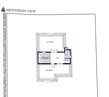 Floor plan for villa at Mountain View iCity October