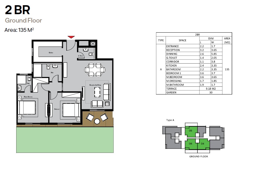 Floor plan for apartment at Nest