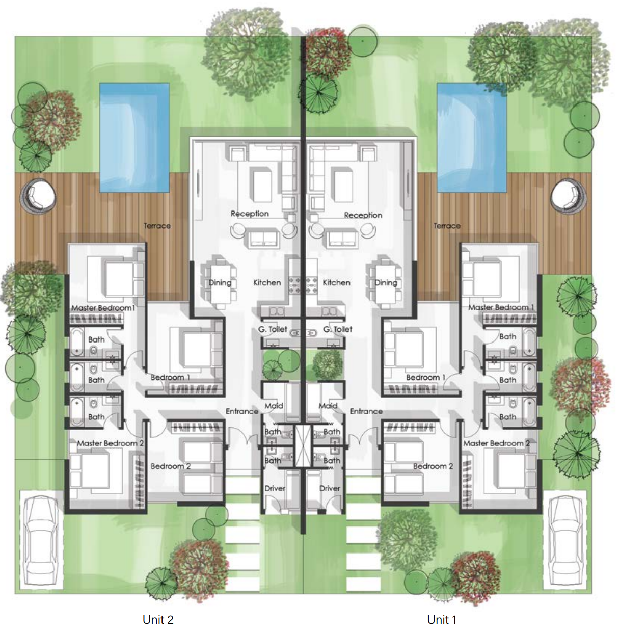 Floor plan for  at Cali Coast Ras El Hekma