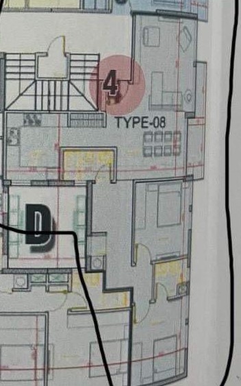Floor plan for apartment at Bloomfields