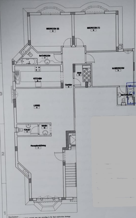 Floor plan for apartment at Mountain View Hyde Park