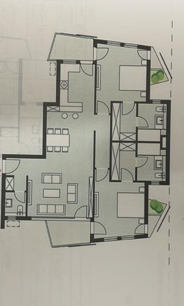 Floor plan for apartment at Badya