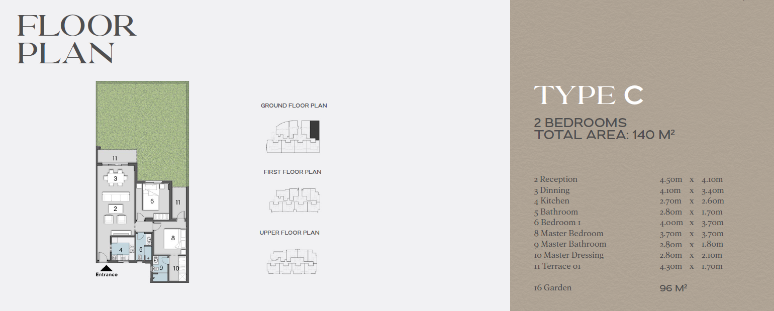 Floor plan for apartment at Avelin
