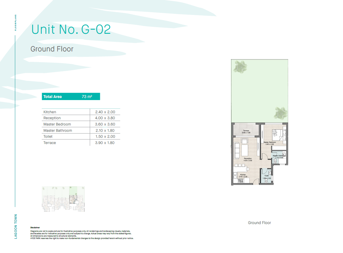 Floor plan for chalet at Hyde Park North - Seashore