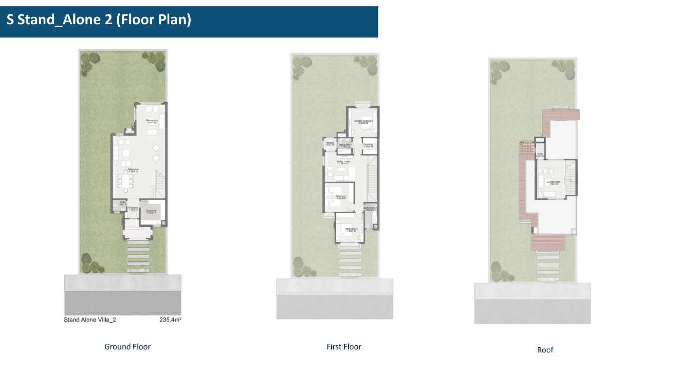Floor plan for villa at Rai Views