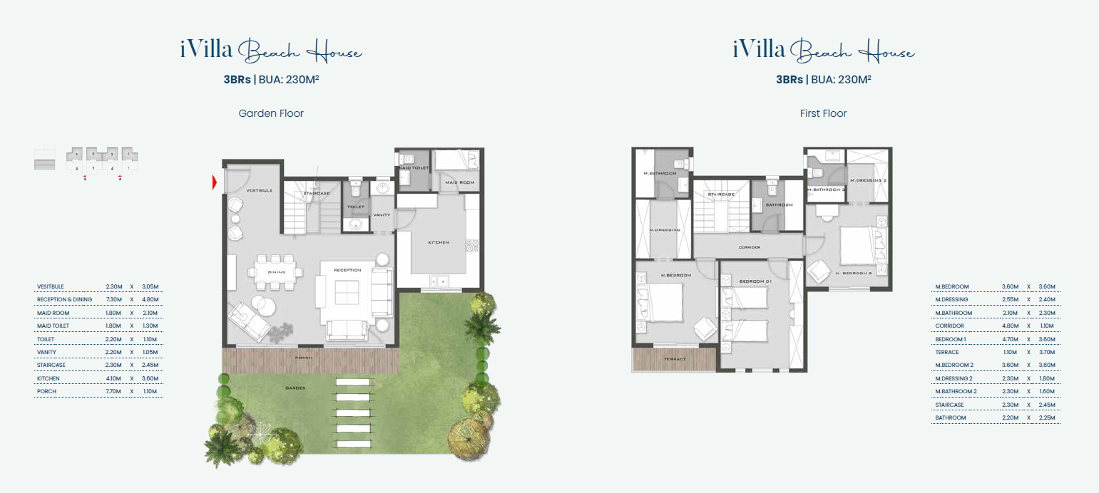 Floor plan for duplex at Aliva Mountain View Mostakbal City