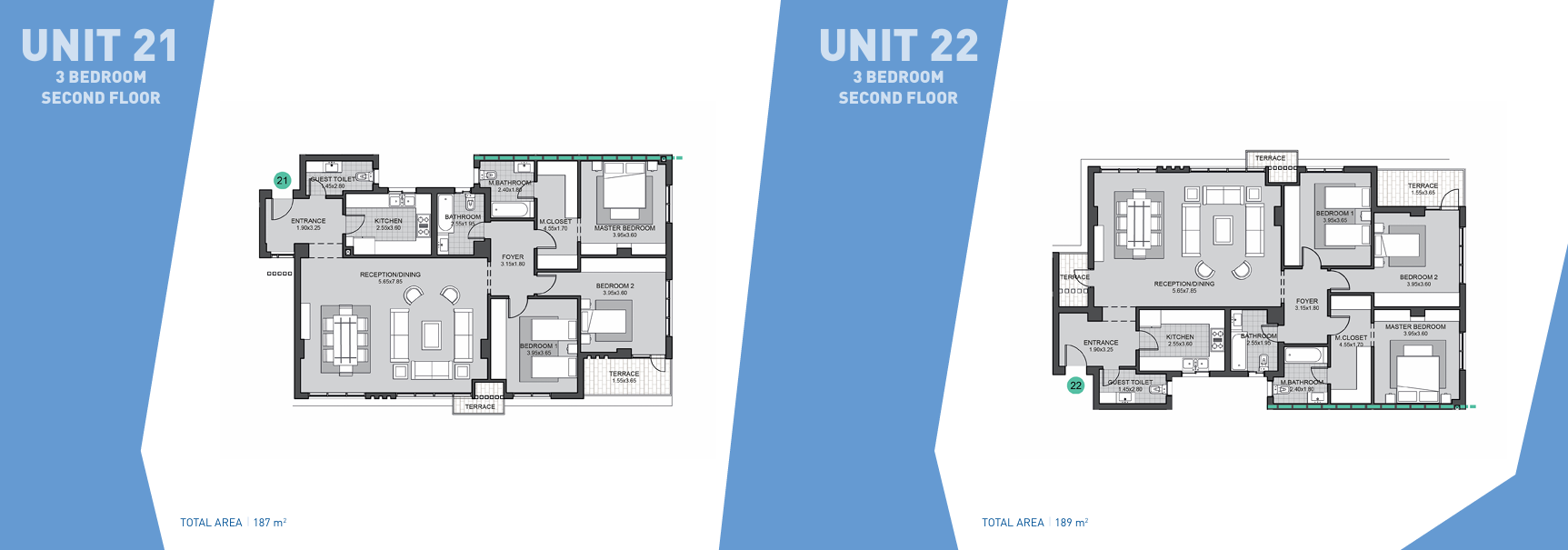 Floor plan for apartment at Sky Condos