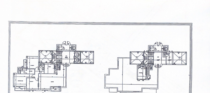 Floor plan for penthouse at Sun Capital