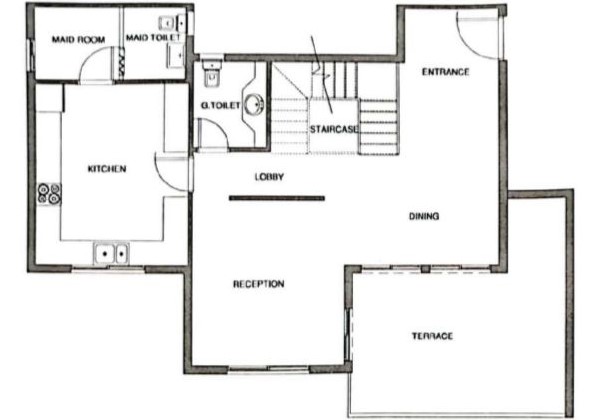 Floor plan for duplex at Aliva Mountain View Mostakbal City