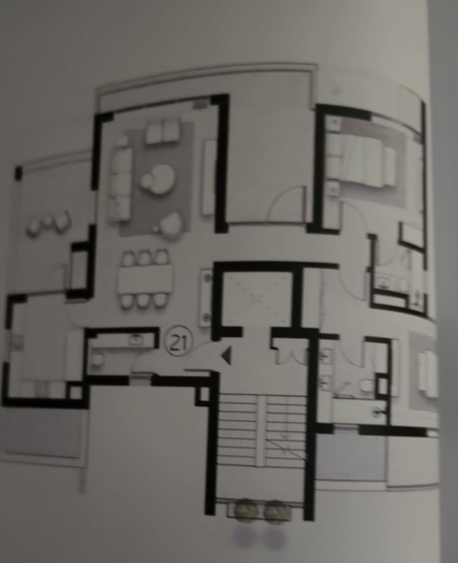 Floor plan for apartment at Solana