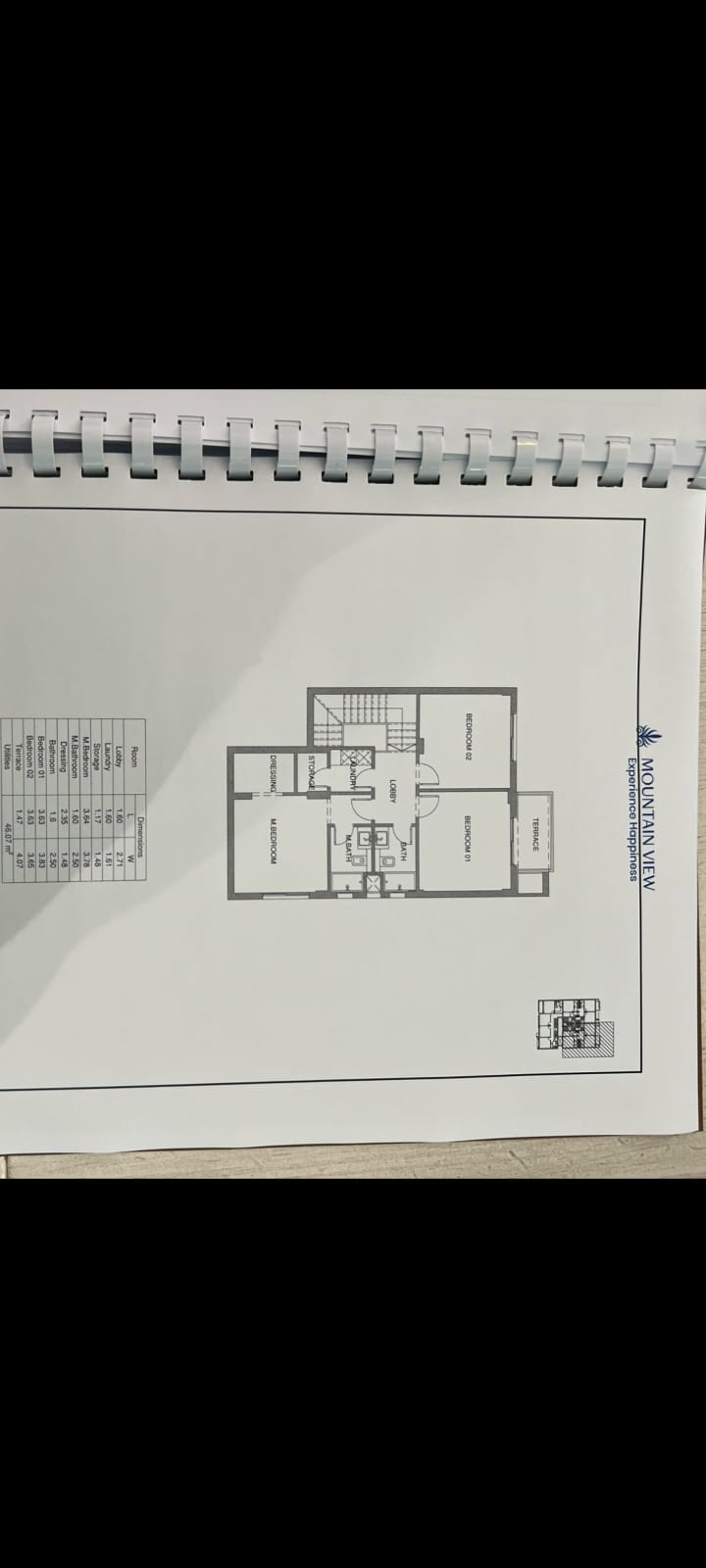 Floor plan for duplex at Mountain View iCity October