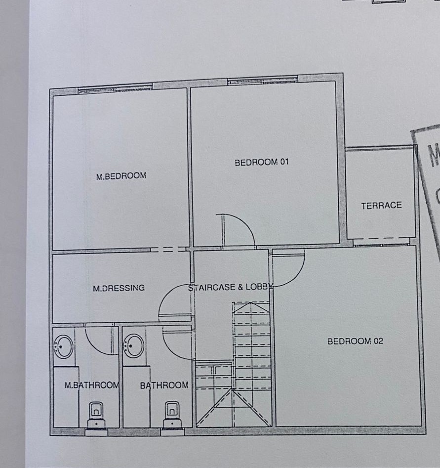 Floor plan for duplex at Aliva Mountain View Mostakbal City