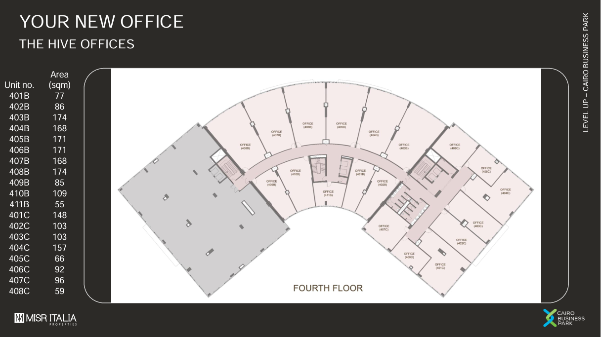 Floor plan for  at Cairo Business Park