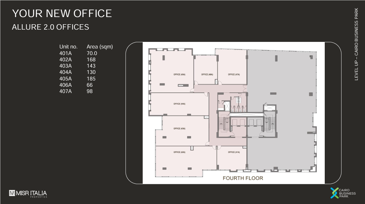 Floor plan for  at Cairo Business Park