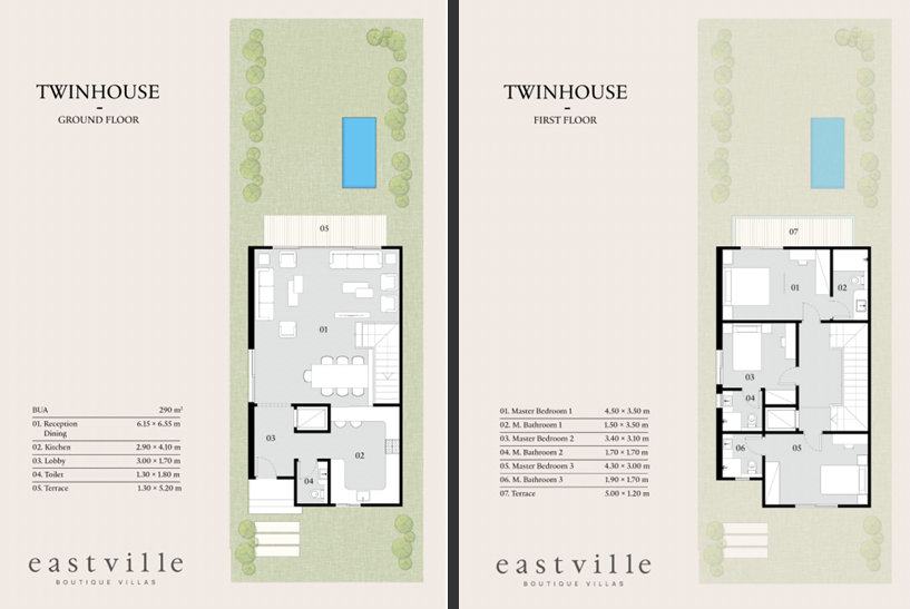 Floor plan for  at Eastville