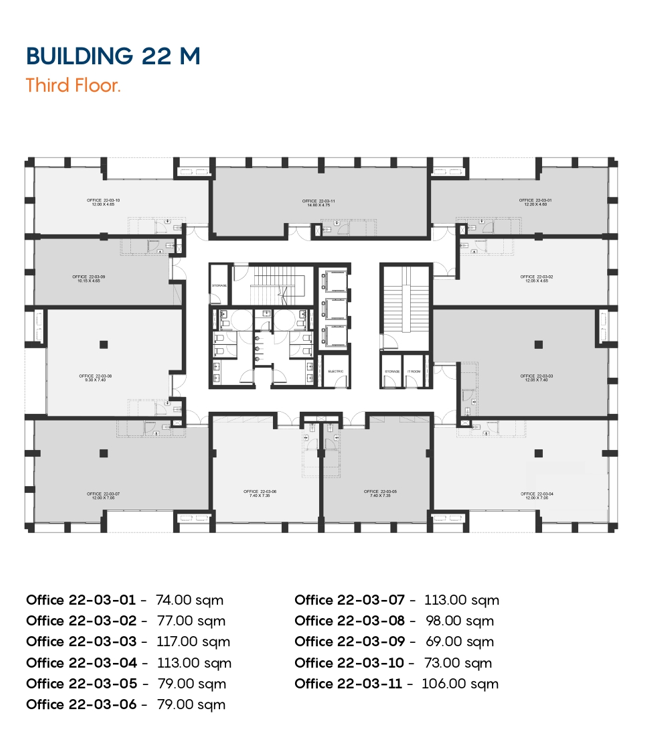 Floor plan for  at DISTRICT 5