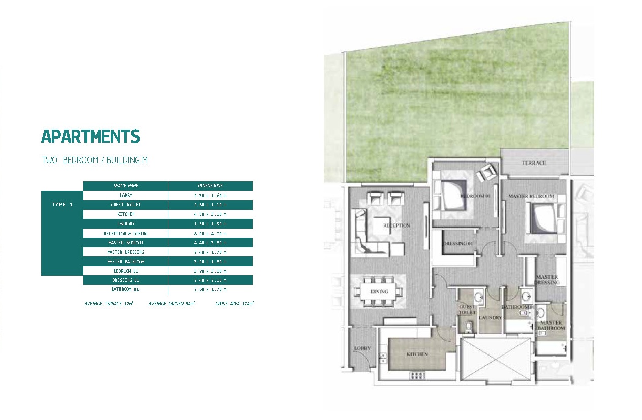 Floor plan for apartment at Joulz