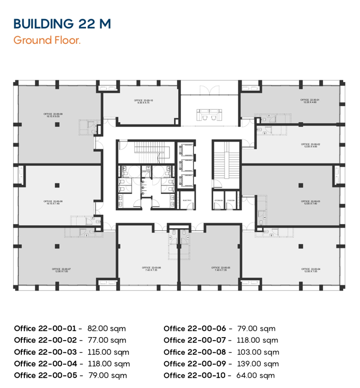 Floor plan for  at DISTRICT 5
