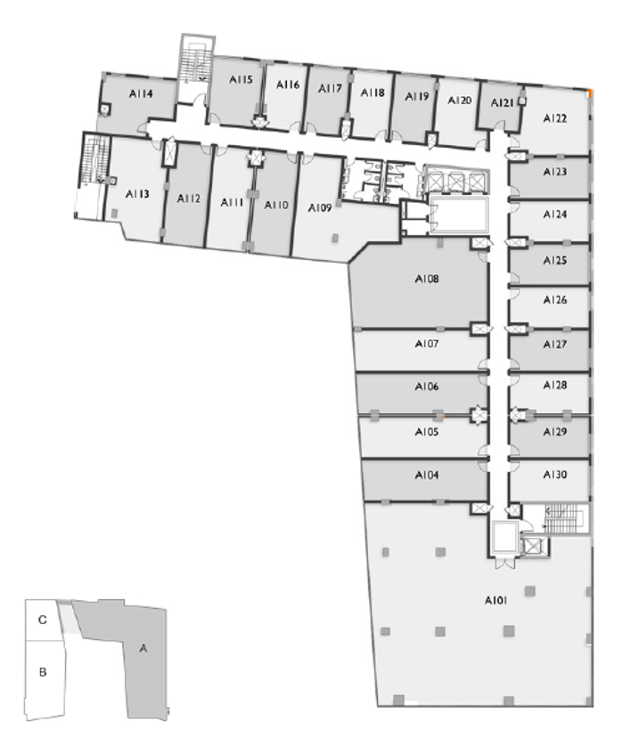 Floor plan for  at The Gray
