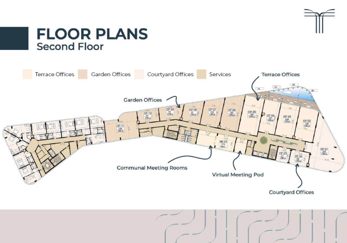 Floor plan for  at The Terraces