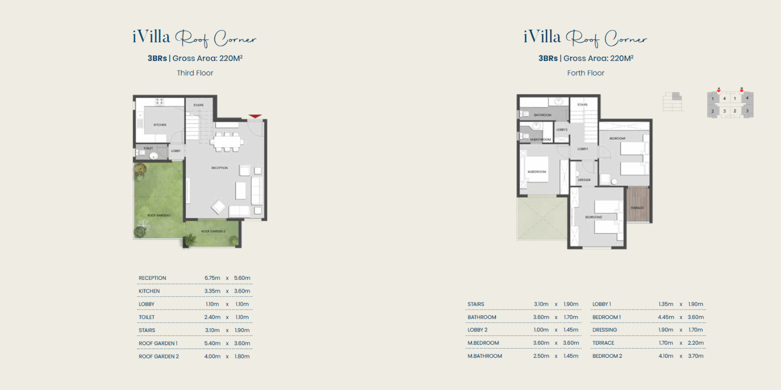 Floor plan for duplex at Aliva Mountain View Mostakbal City