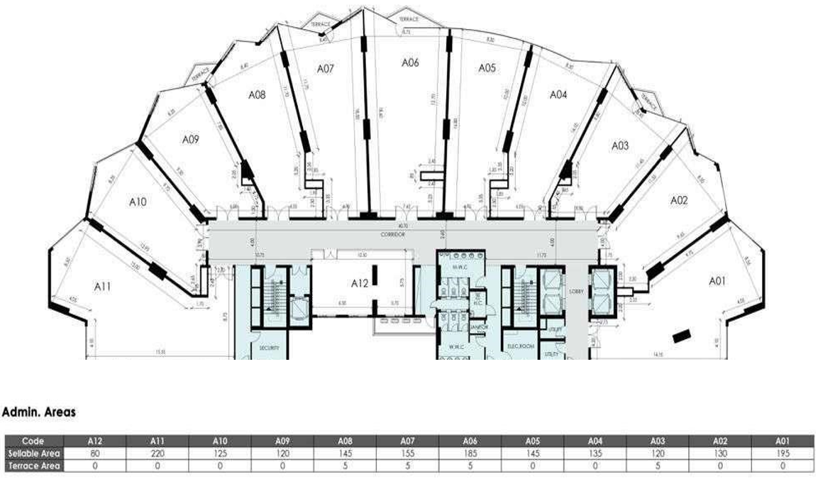 Floor plan for  at 41 Business District
