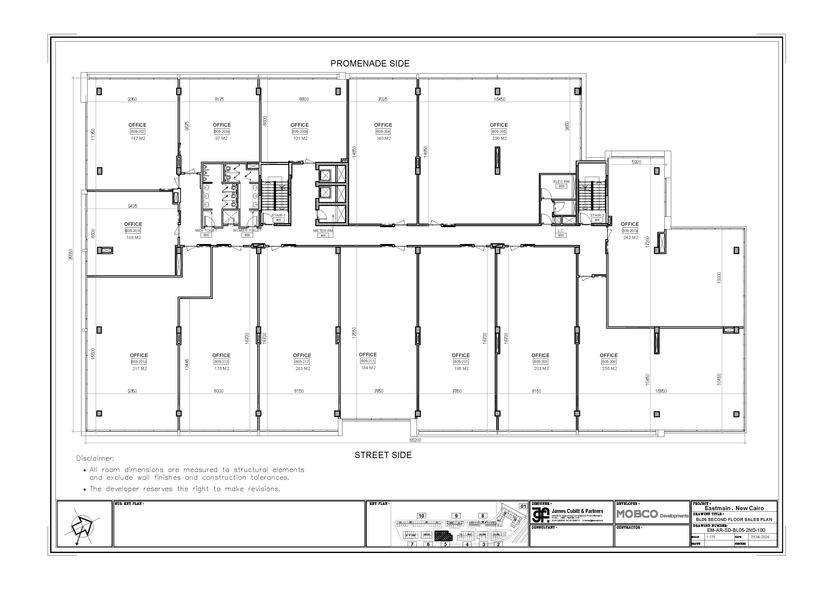 Floor plan for  at Eastmain New Cairo