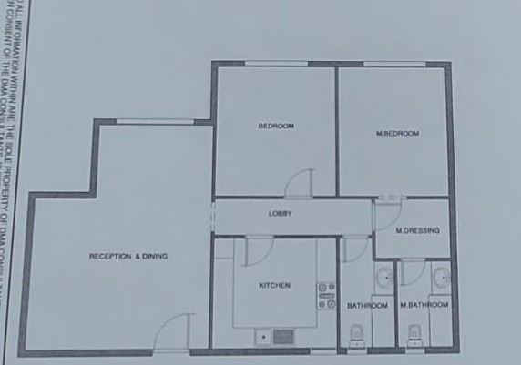 Floor plan for apartment at Mountain View iCity October