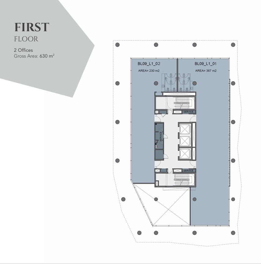 Floor plan for  at The Polygon