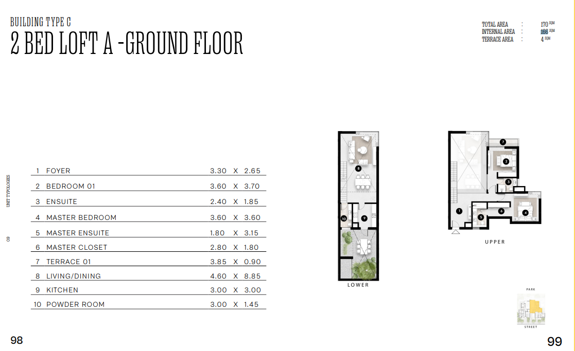 Floor plan for  at Solana