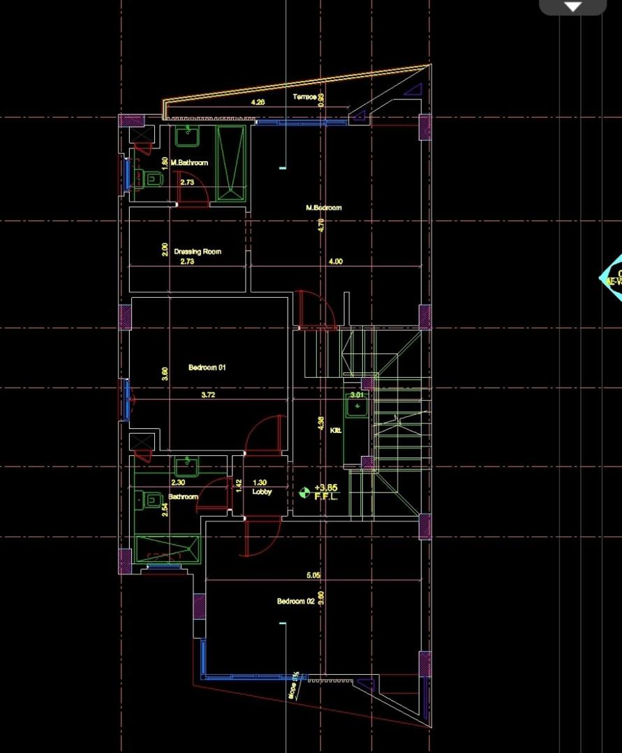 Floor plan for villa at The Brooks
