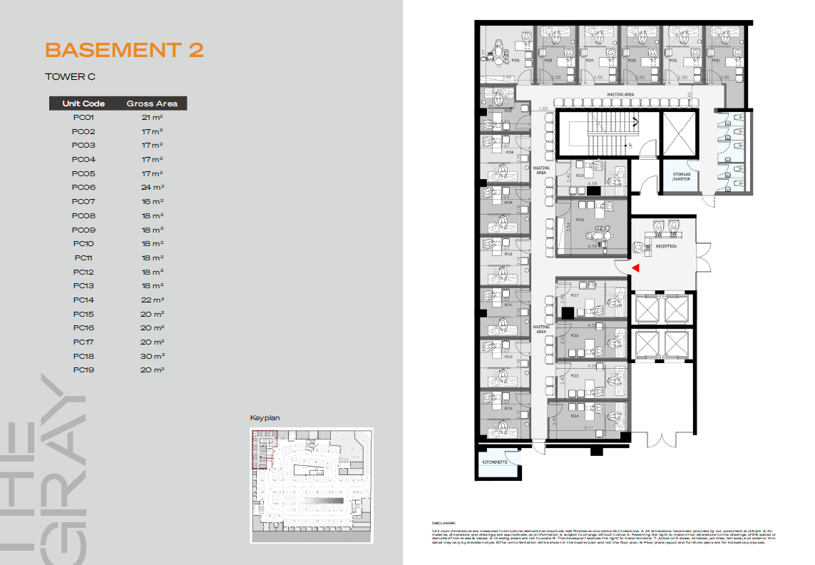 Floor plan for  at The Gray