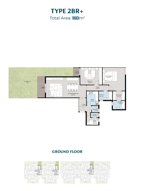 Floor plan for apartment at Acasa Mia