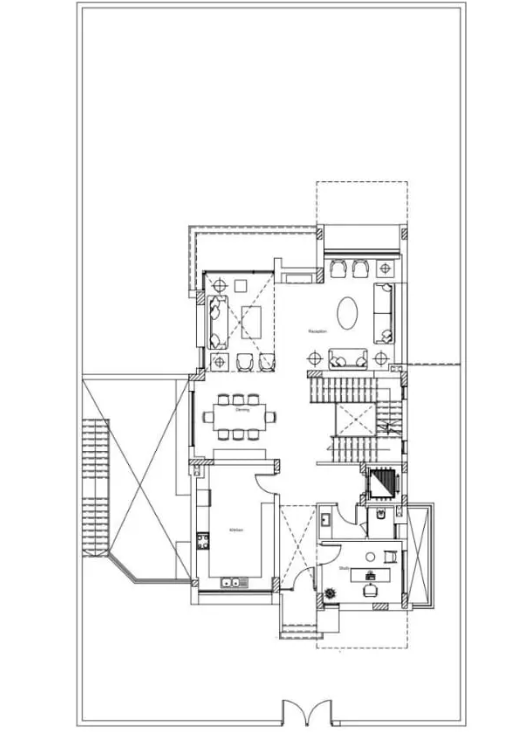 Floor plan for villa at The Waterway Villas