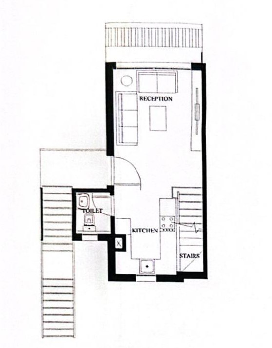 Floor plan for duplex at LVLS Mountain View