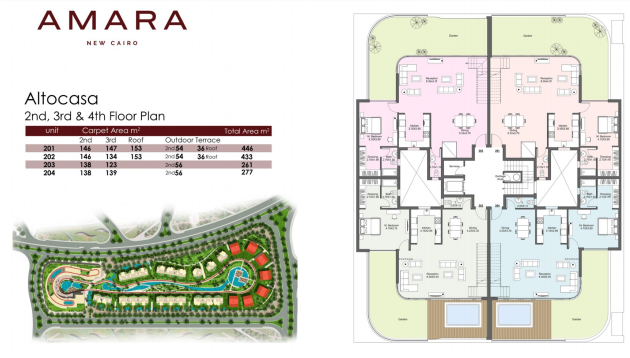 Floor plan for duplex at Amara