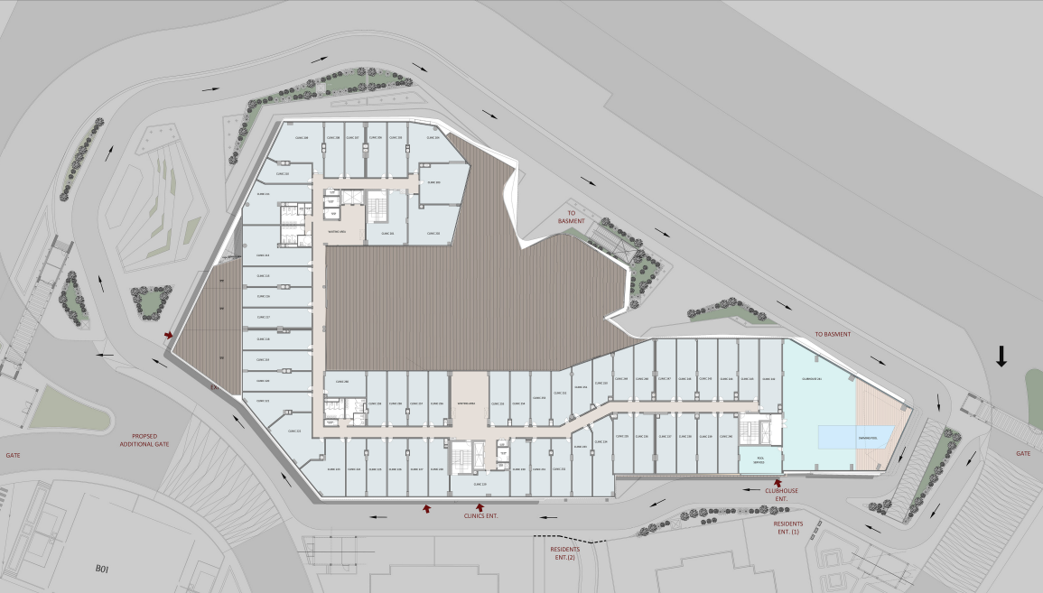 Floor plan for  at Atika