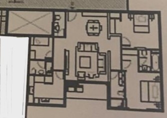 Floor plan for apartment at HAPTown