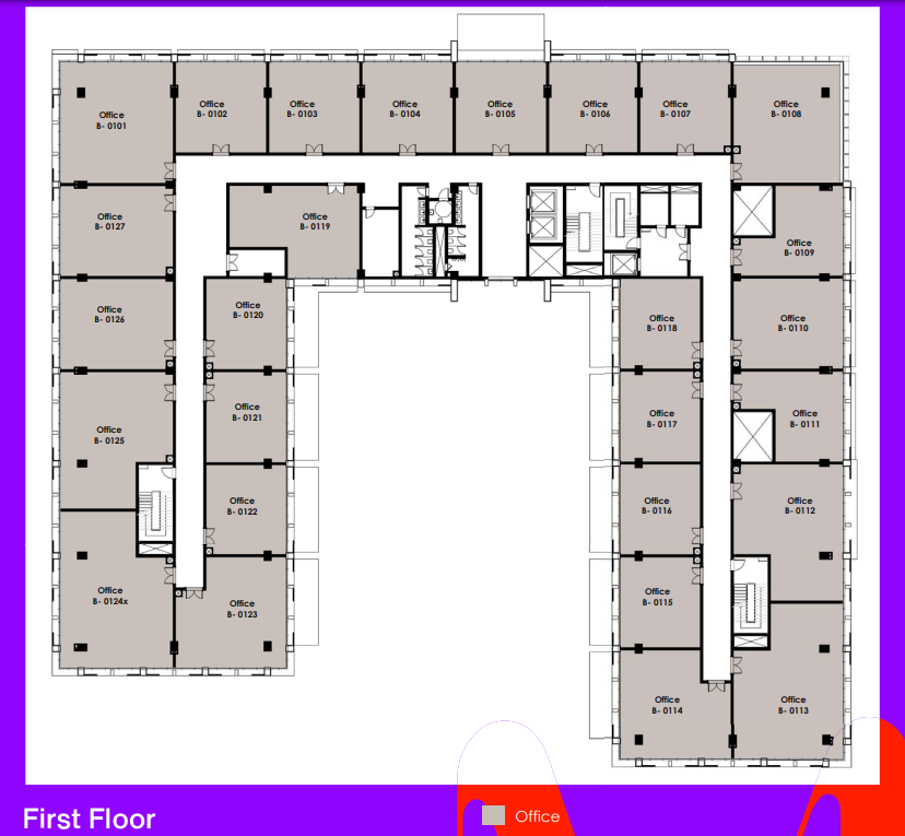 Floor plan for  at Palmet - New Cairo