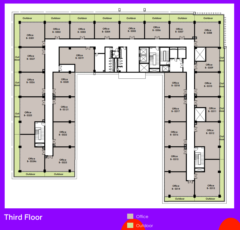 Floor plan for  at Palmet - New Cairo